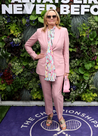 Kim Cattrall attends The Championships, Wimbledon 2024 on July 03, 2024 in Wimbledon, England