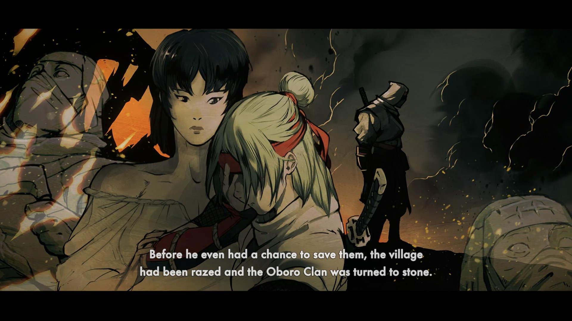 A screenshot from Shinobi: Art of Vengeance
