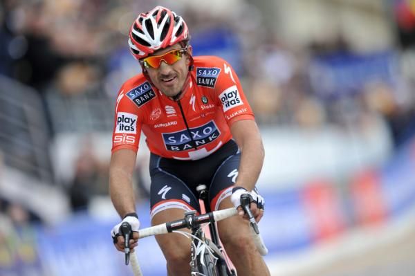 Winner Fabian Cancellara (Saxo Bank)