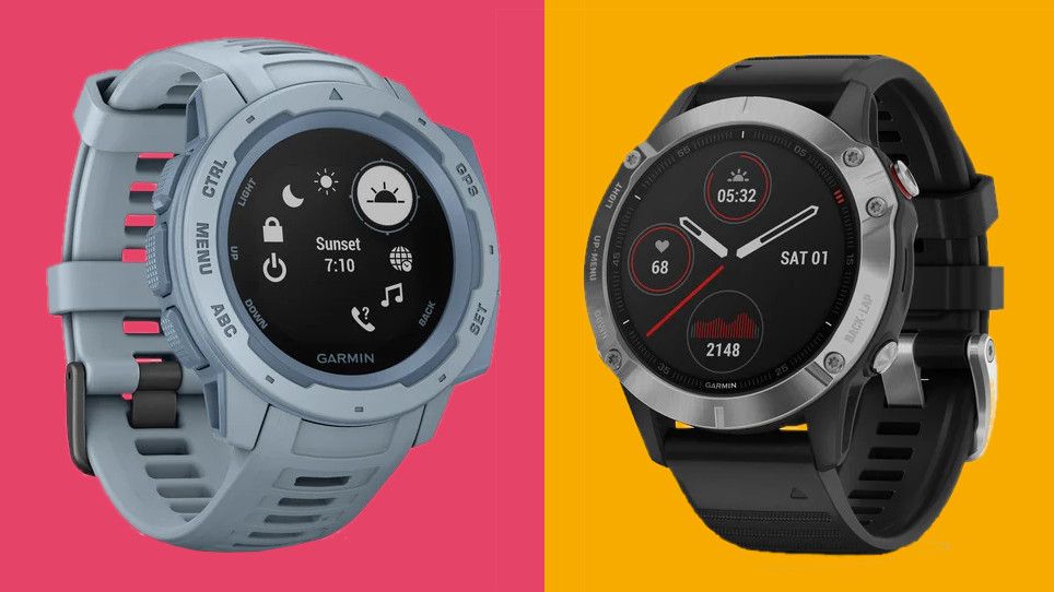 Garmin Instinct vs Garmin Fenix 6