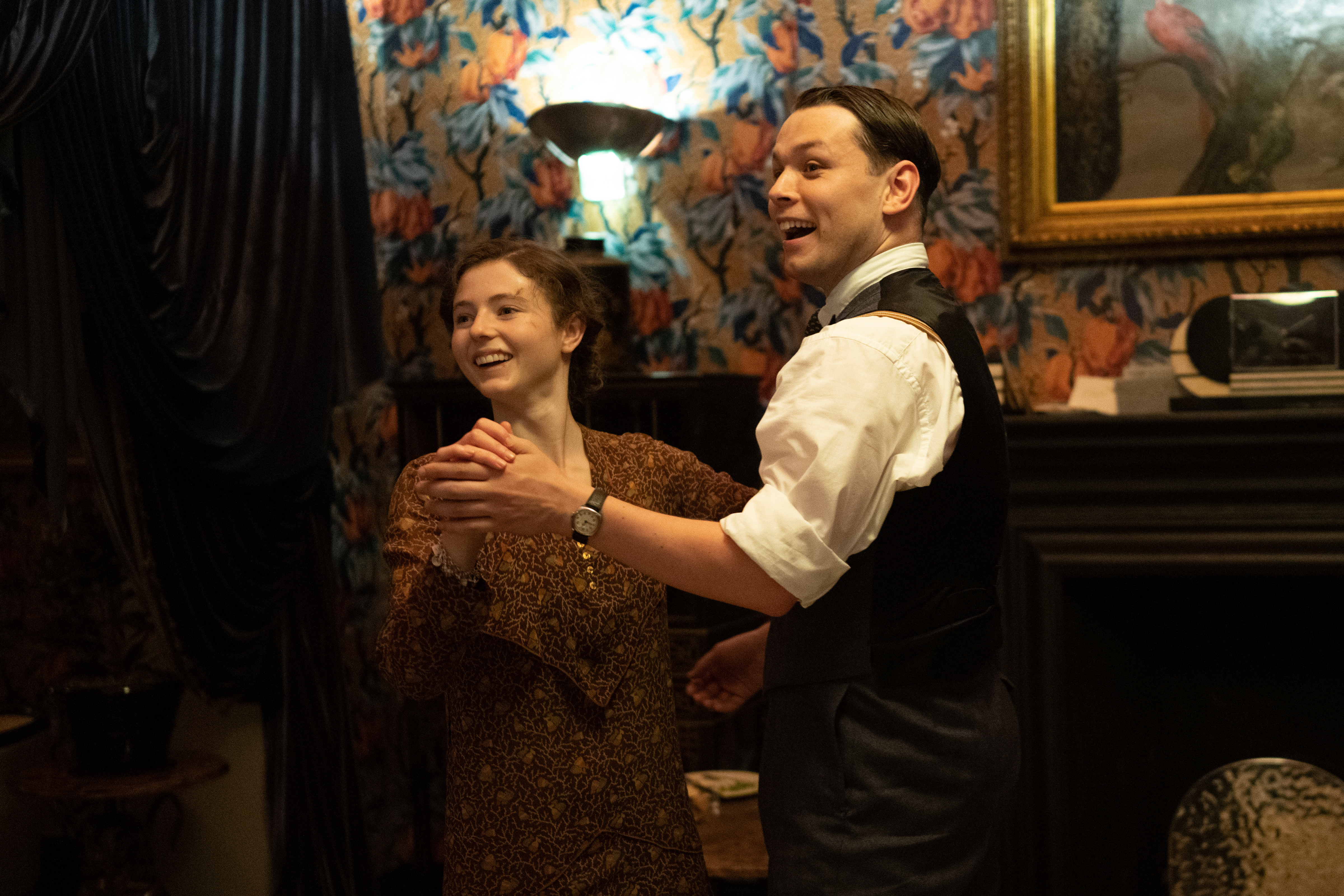 TV tonight A moment of joy for Ursula and Teddy.