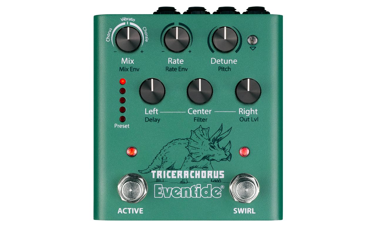 Eventide's new TriceraChorus pedal