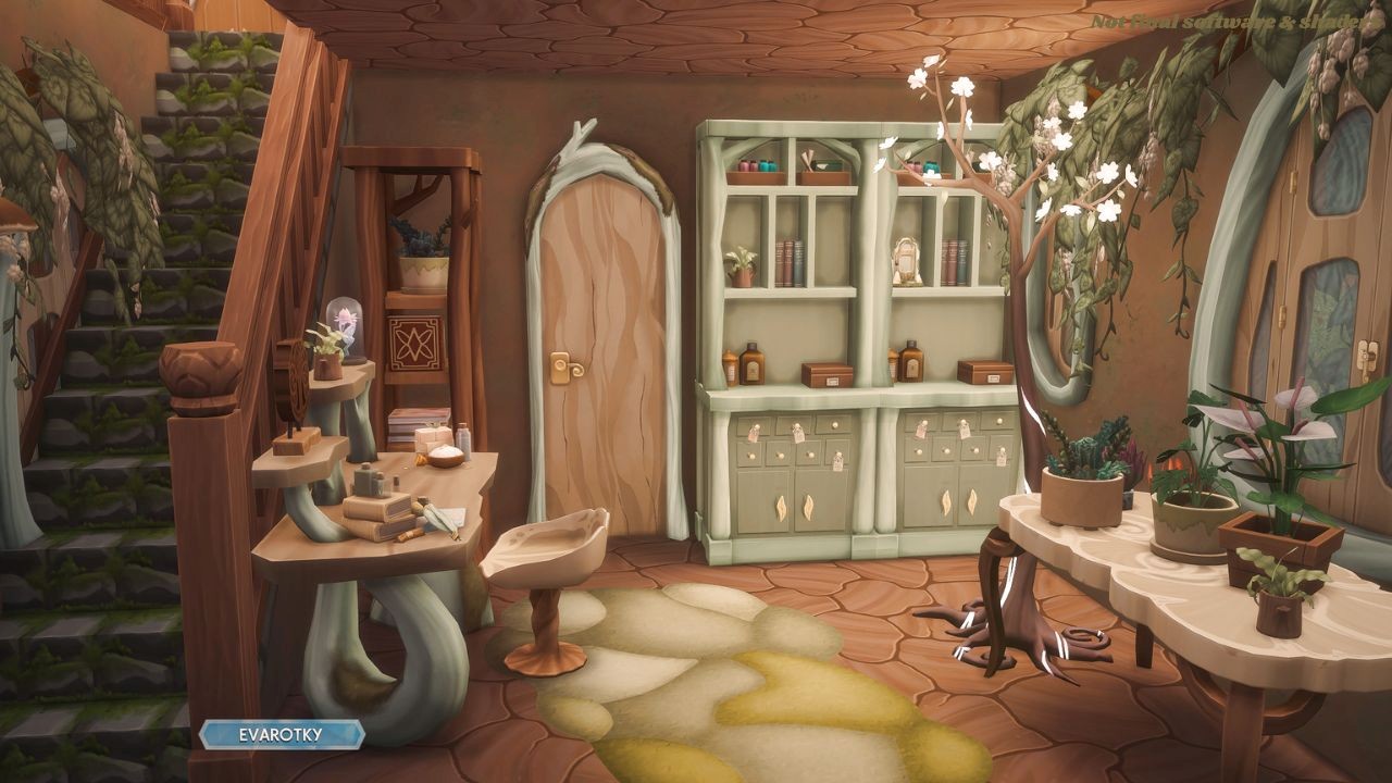 Eva Rotky's Treehouse Build in the Sims 4, using Enchanted by Nature Expansion Pack.