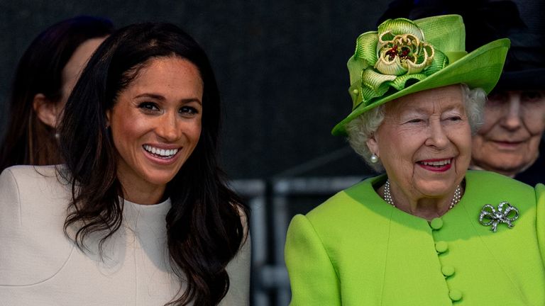 Queen and Meghan Markle