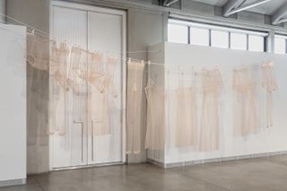 Exhibition view/ Sissi Westerberg, Uthangt, ’Translucency’, 8th Tallinn Applied Art Triennial at Kai Art Center, until 15 August 2021