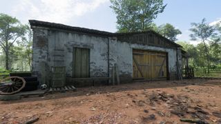 Forza Horizon 5 barn finds barn with yellow door