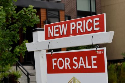New Price and For Sale signs 