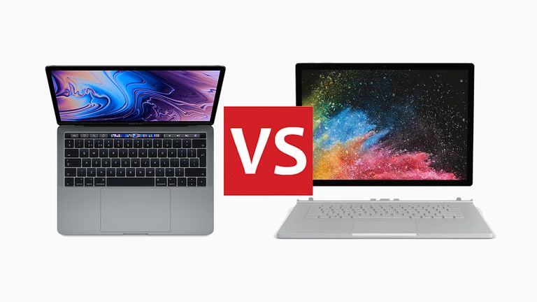 Apple Macbook Pro 18 Vs Microsoft Surface Book 2 Head To Head T3