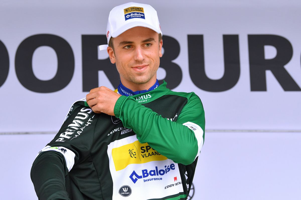 Piet Allegaert (Sport Vlaanderen - Baloise) kept his jersey