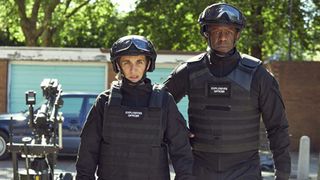 Vicky McClure and Adrian Lester in Trigger Point