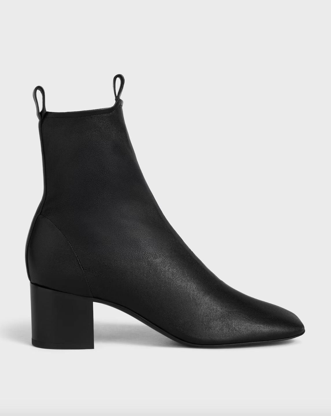 celine black ankle boot