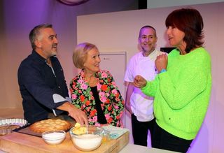 Paul Hollywood, Mary Berry,Chef Michel Roux, Jr and Janet Street-Porter.