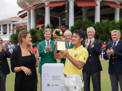 Takumi Kanaya wins Asia-Pacific Amateur Championship