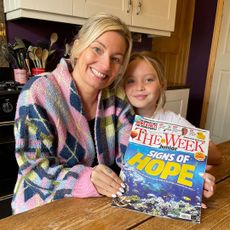 Rachael and her daughter with The Week Junior