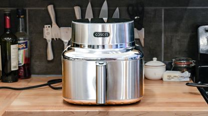 Cosori Iconic Air Fryer in a kitchen