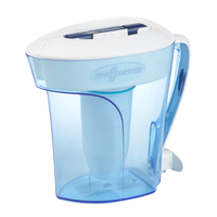 ZeroWater 10 Cup 5-Stage Water Filter Pitcher: $34.97