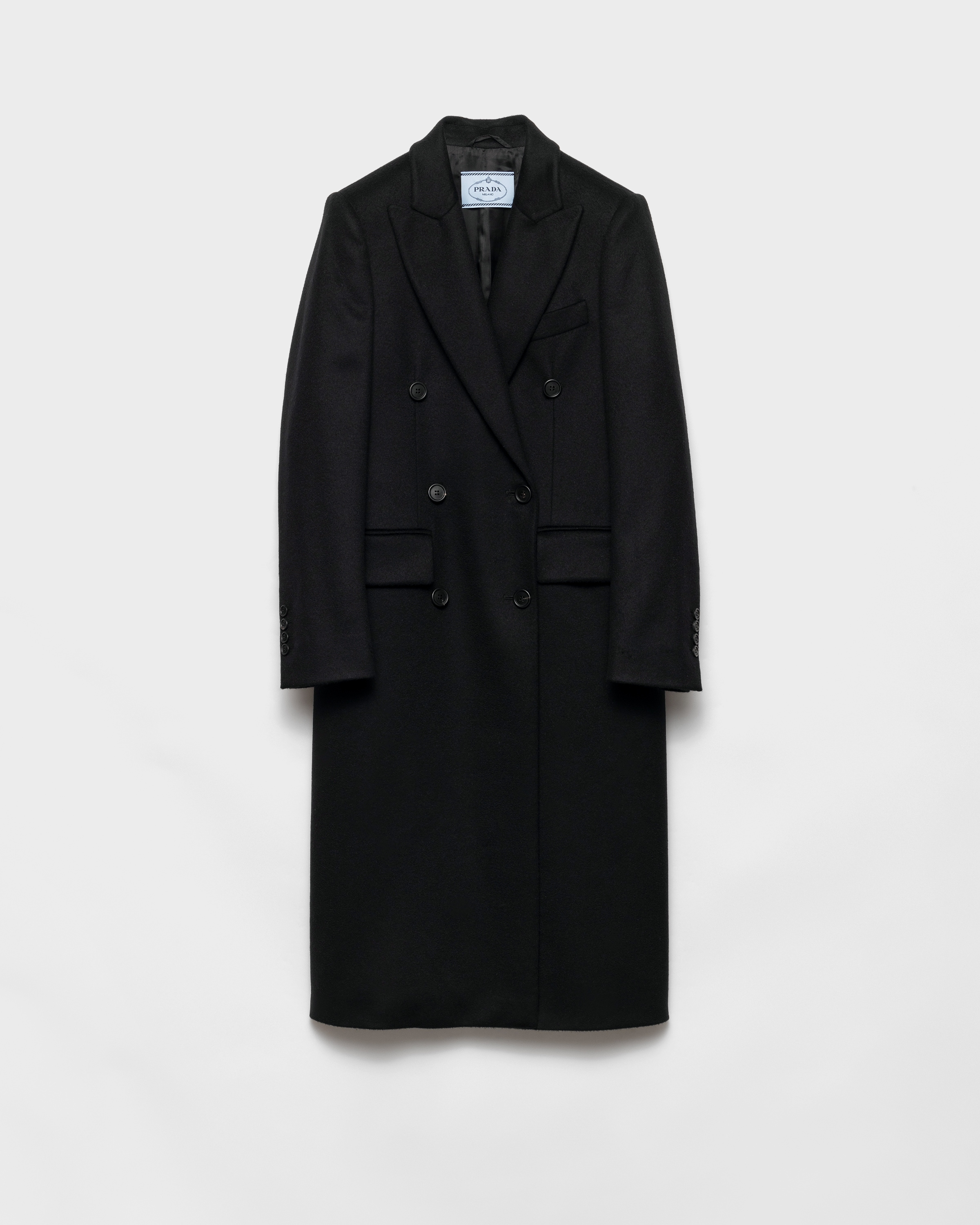 Double-Breasted Cashmere Coat