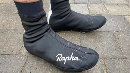 Rapha Men's Pro Team Winter Socks in Black/White Rapha