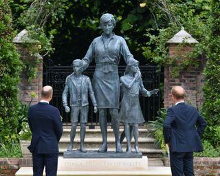 Diana, Princess Of Wales Statue Unveiling At Kensington Palace