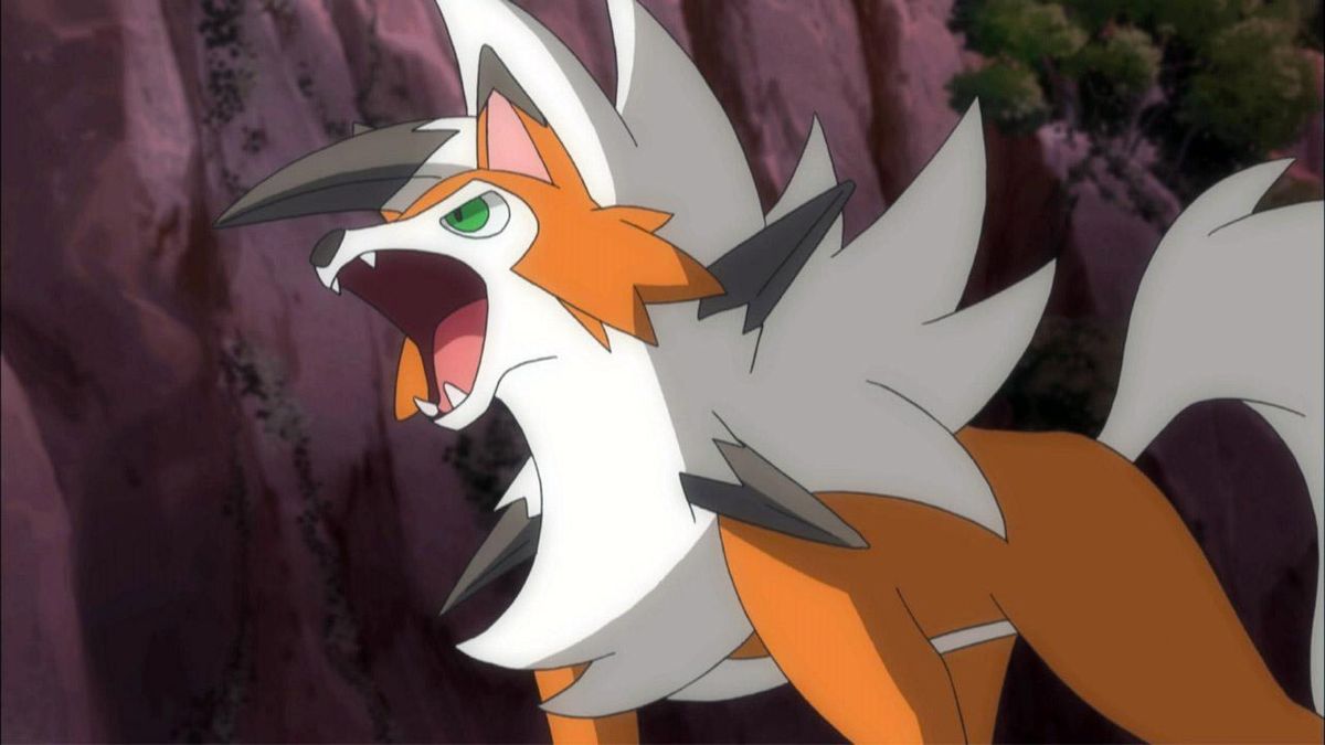 How do you get a Lycanroc dusk form in Pokémon Ultra Sun?