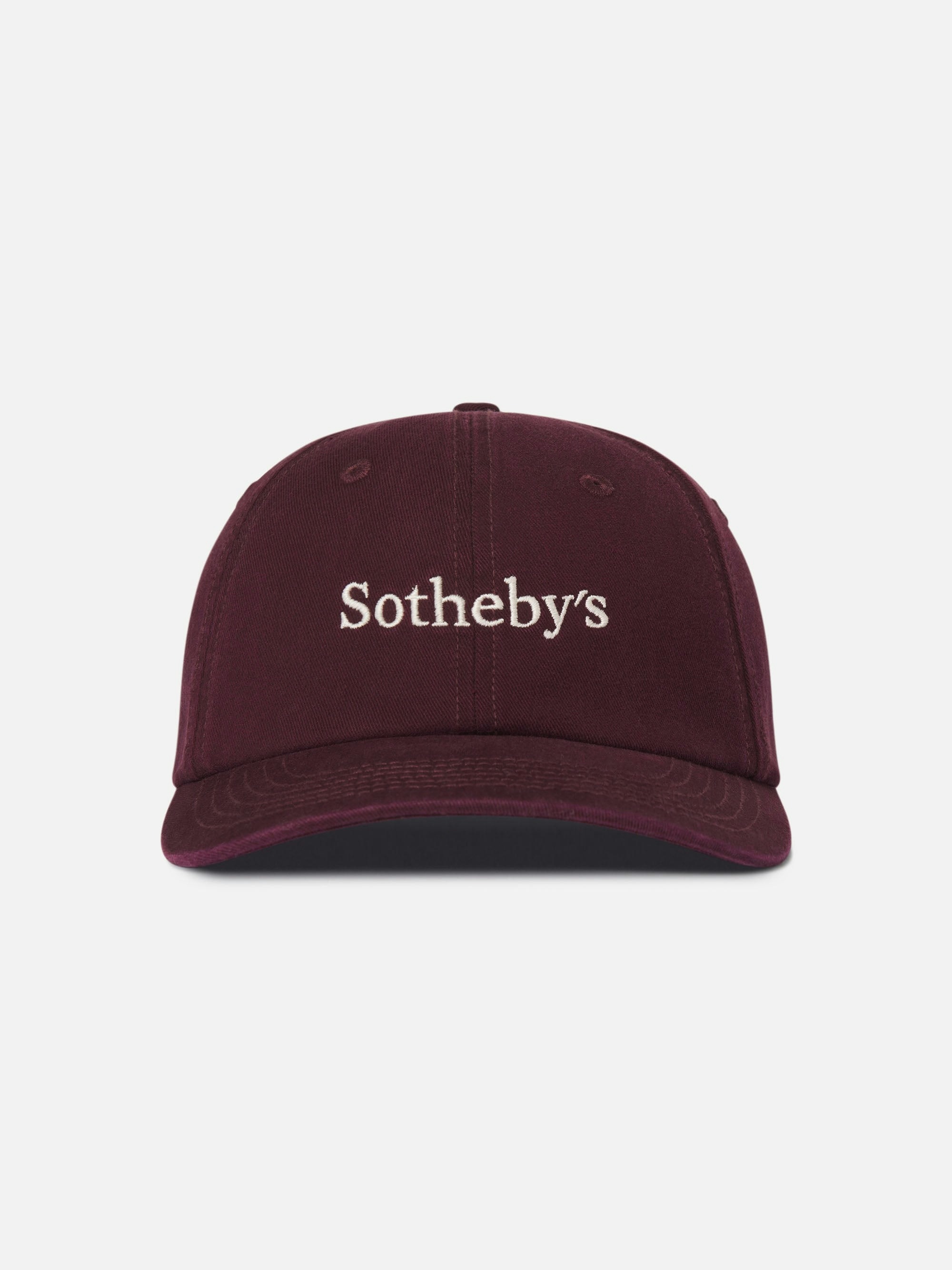 FRAME x Sotheby's, Baseball Cap in Burgundy