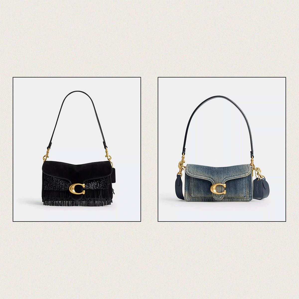 GIF of Coach Tabby Bag
