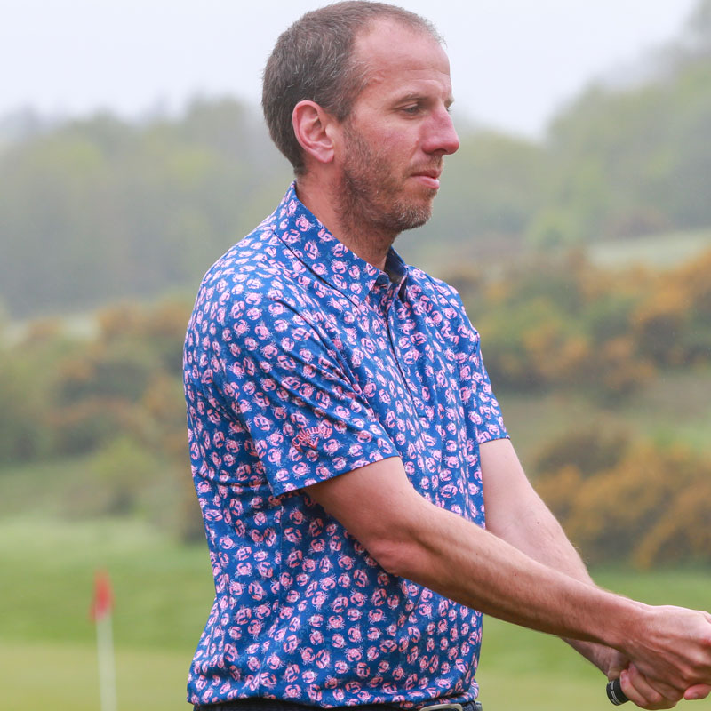 Callaway Crab Novelty Polo