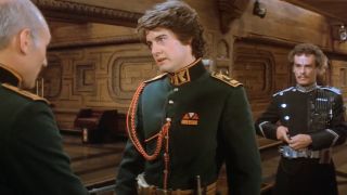 Paul Atreides (Kyle MacLachlan) has a conversation in Dune