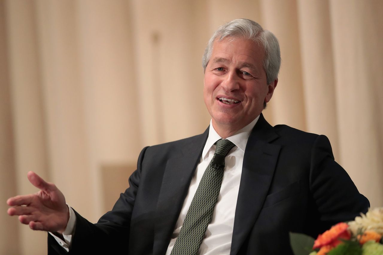 JP Morgan Chase CEO Jamie Dimon.