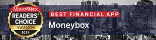 MoneyWeek Readers' Choice Awards Best Financial App Moneybox