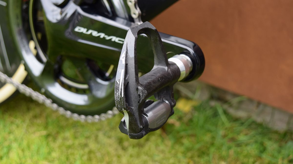 Well used Shimano Dura-Ace 9000 series pedals