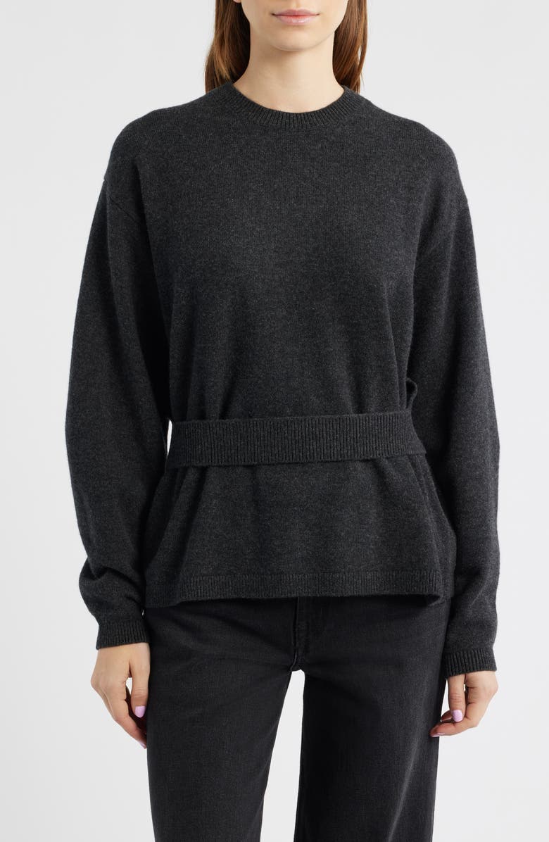 Alter Belt Detail Merino Wool Sweater