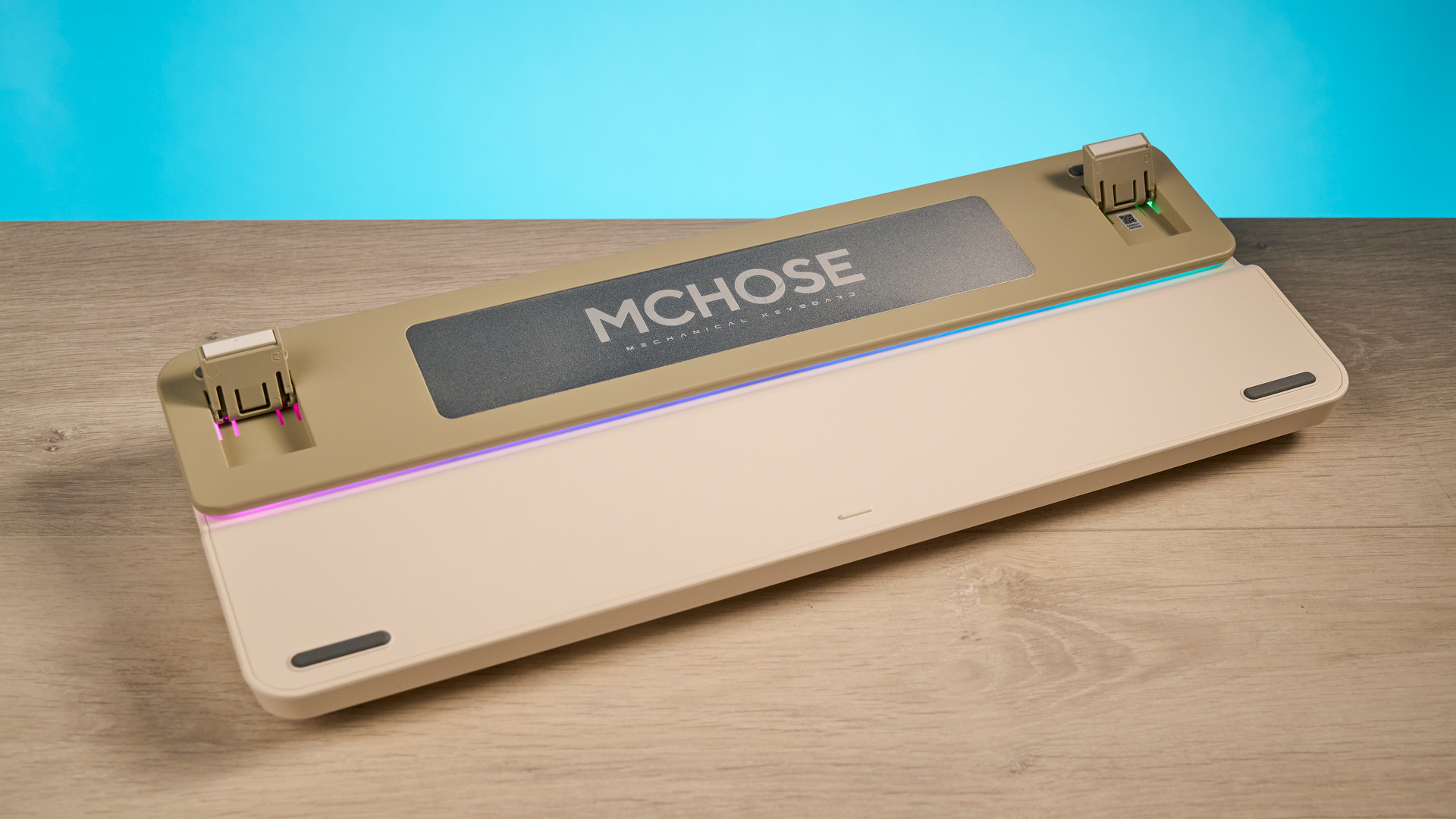 A colorful MCHOSE K99 V2 mechanical keyboard for productivity