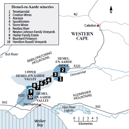 Hemel-en-Aarde_Map