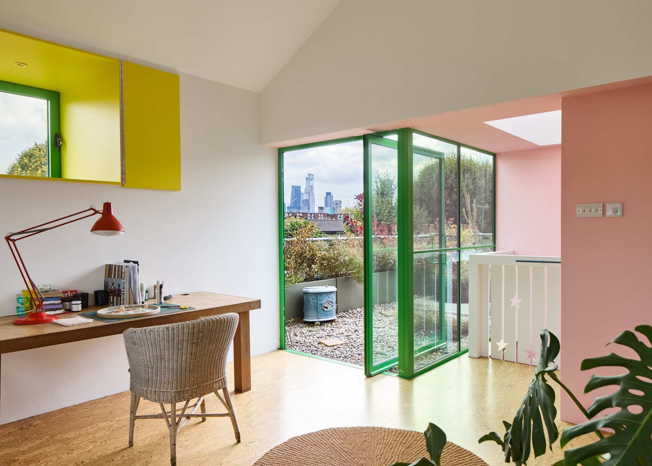 The Blue House in Bethnal Green designed by Sean Griffiths of FAT Architecture