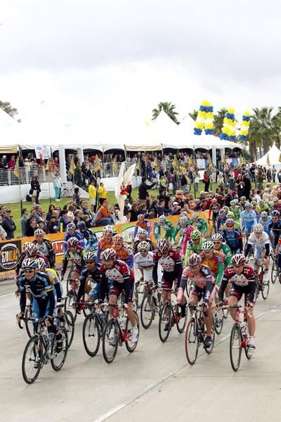 And they're off...at the 2007 Tour of California