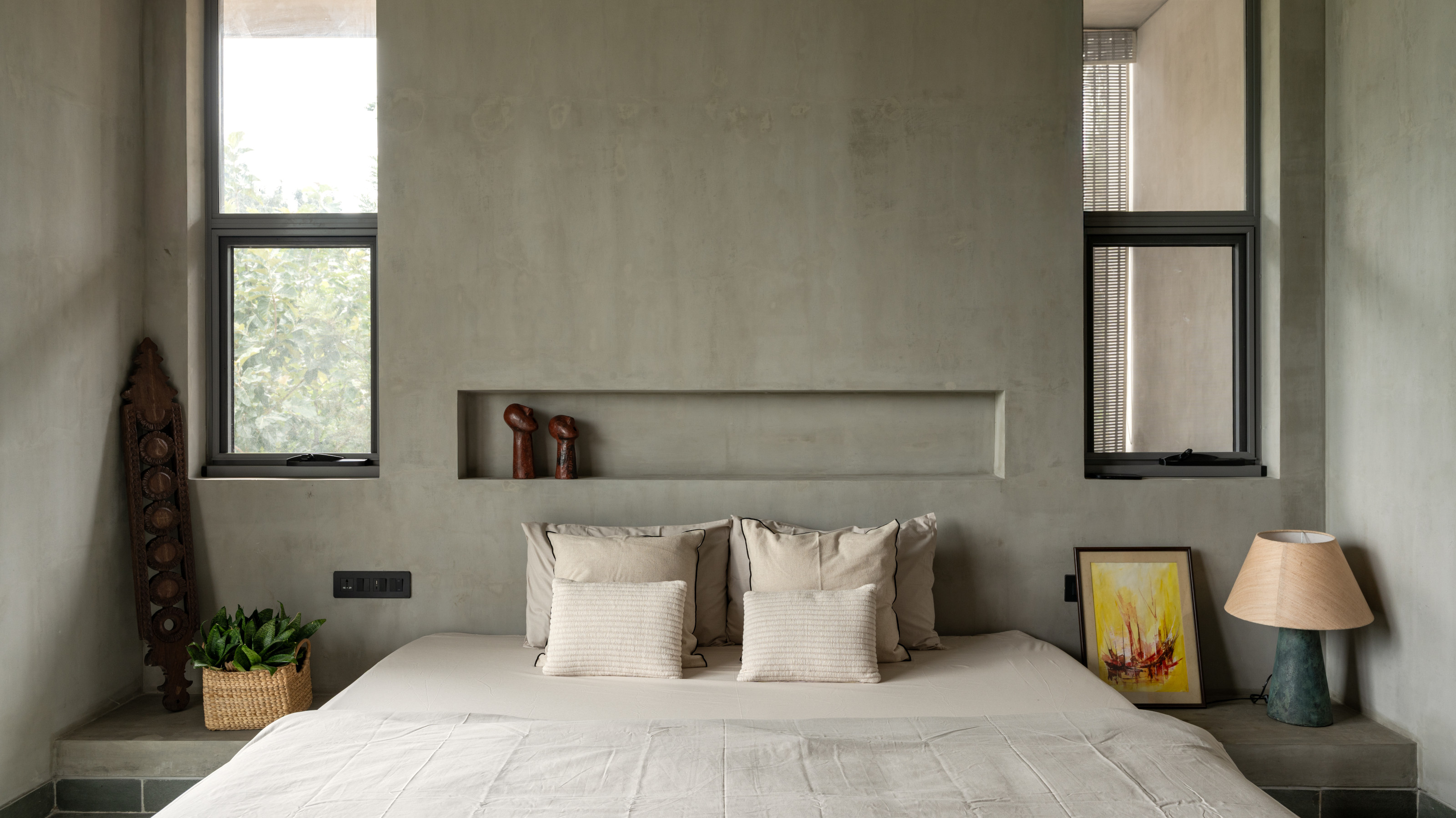 A bedroom in the House by the Grove