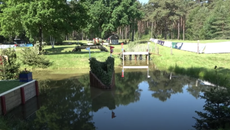 Luhm&uuml;hlen Horse Trials cross-country: fence 13 on the 2021 five-star track