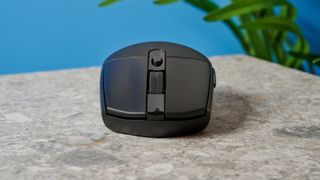 Photograph of the Logitech G305 Lightspeed wireless gaming mouse