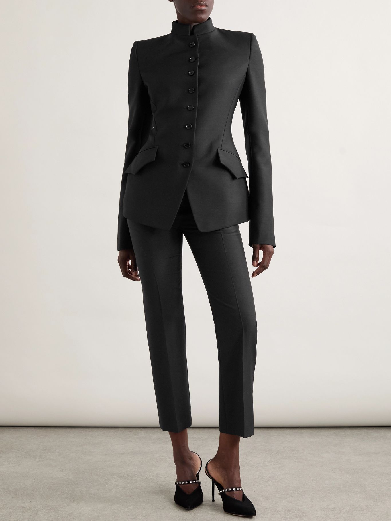 mcqueen sculpted blazer