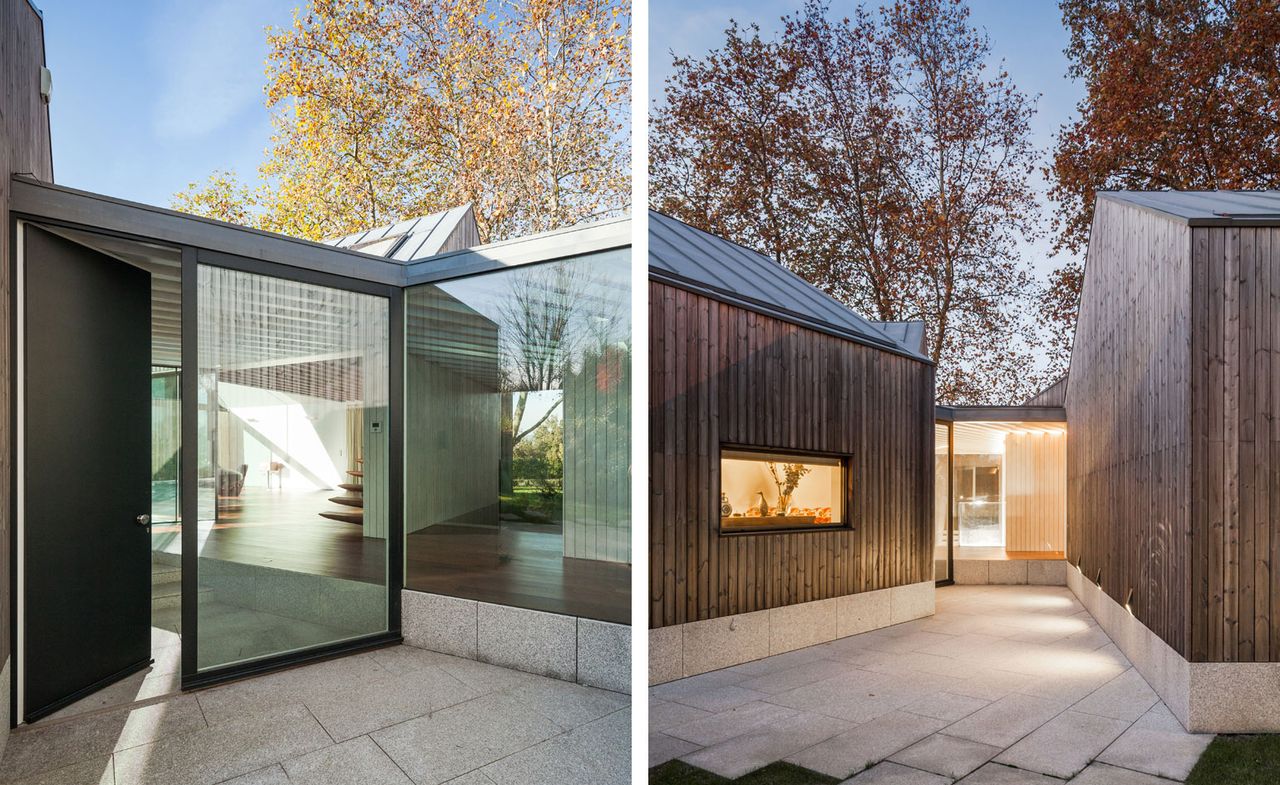 This cluster of structures in Portugal&#039;s Penafiel make up House of Four, the latest residential offering by local practice PROD Architecture + Design 