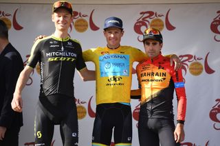 Jack Haig (Mitchelton-Scott) took second place behind Astana’s Jakob Fuglsang, with Mikel Landa (Bahrain McLaren) in third overall at the 2020 Vuelta a Andalucia