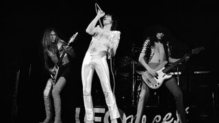 UFO March 1976, Michael Schenker (guitar) Phil Mogg (vocals) Pete Way (bass)