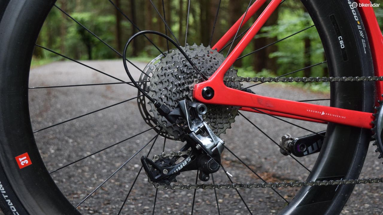 An 11-40 cassette offers a wide range if not small incremental steps between gears