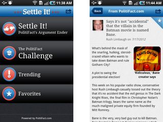 Settle It! Politifact Argument Ender (Android, iOS)