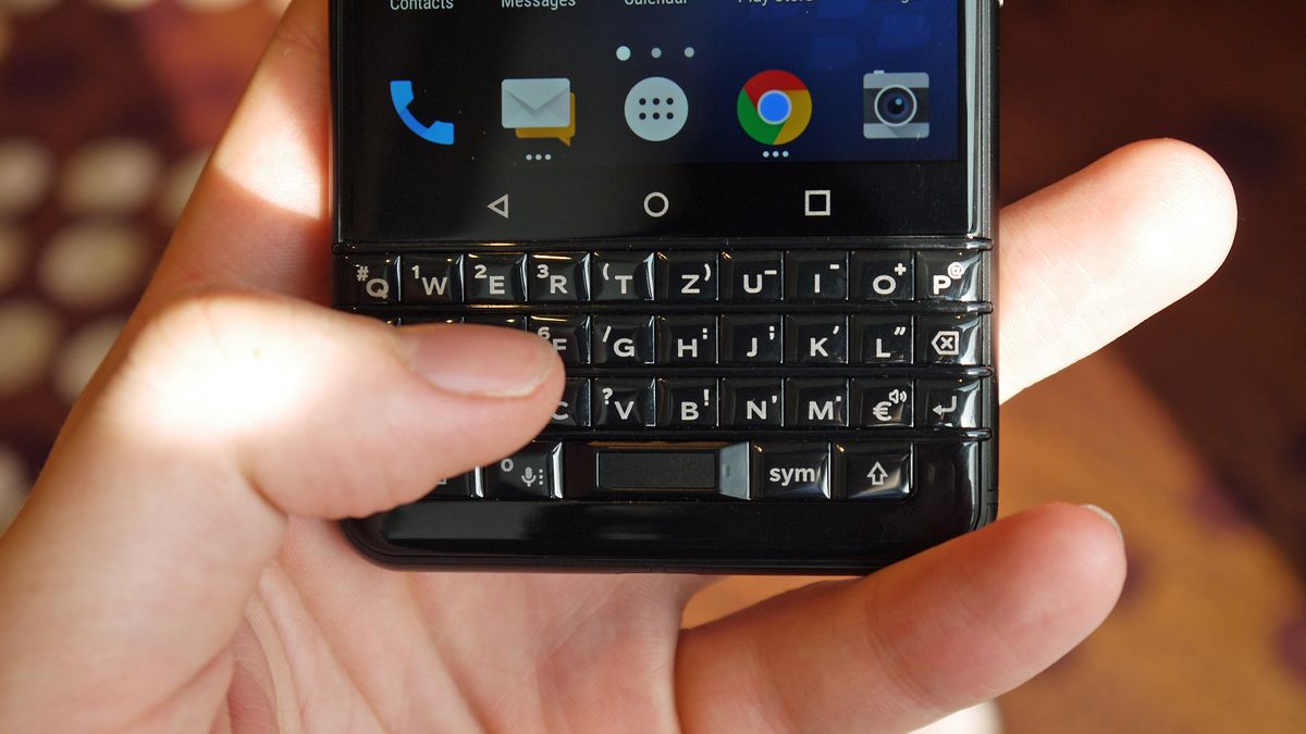 You’ll see physical keyboards on BlackBerry phones for ‘a very, very ...