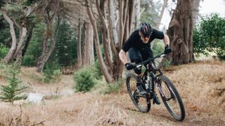 Guy Keseteven charging on Specialized S-Works Epic 8
