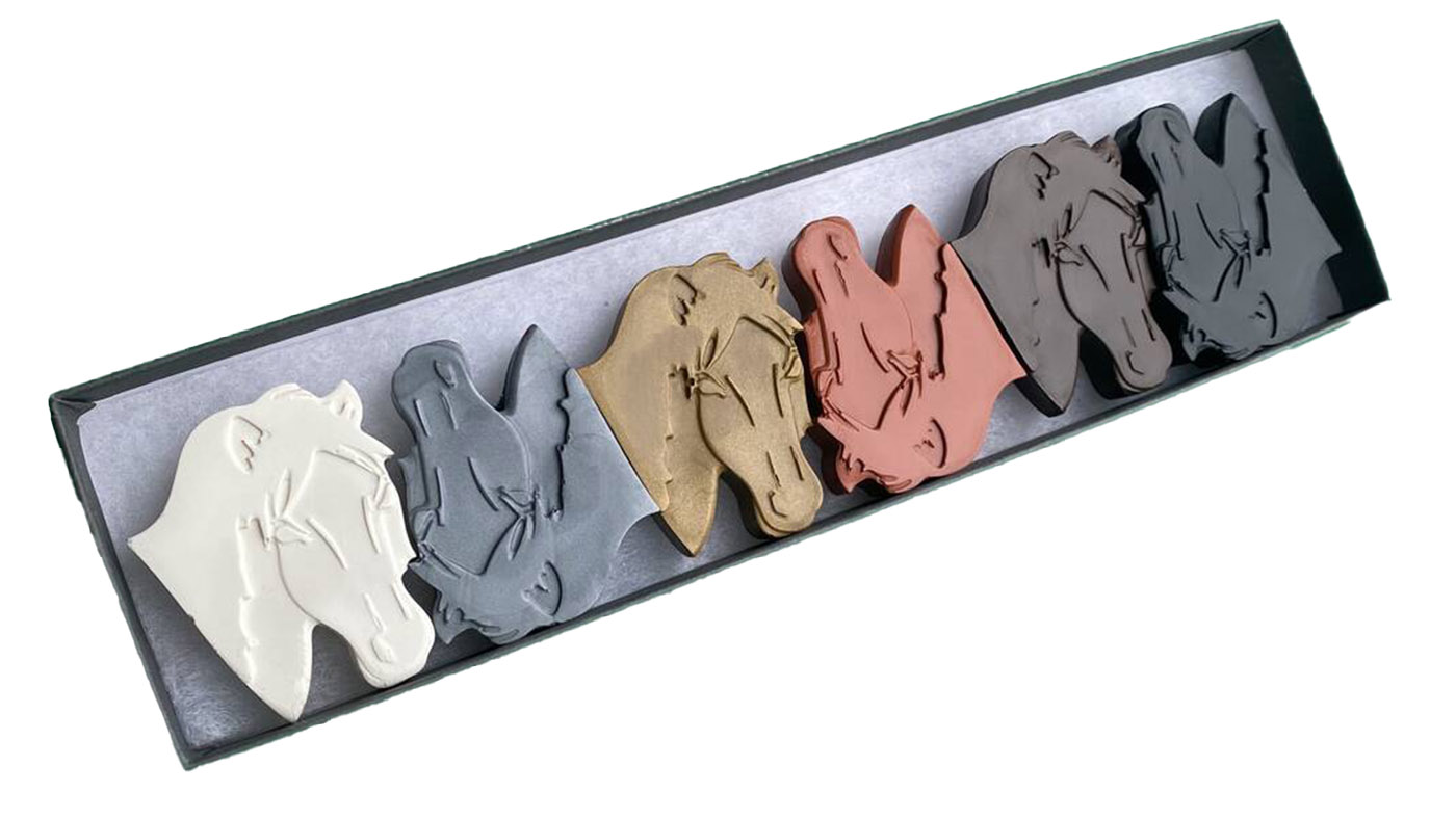The Crayon Bug horse crayon set