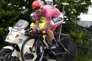 Cadel Evans on stage twelve of the 2014 Giro d'Italia