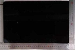 An FCC regulatory photo of a tablet, believed to be the Samsung Galaxy Tab S8 Ultra